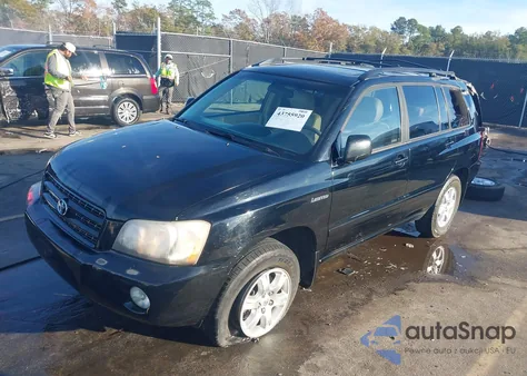 2003 Toyota Highlander Limited V6 from USA, damaged, VIN JTEHF21A030121003